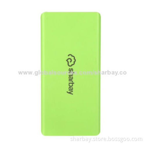 4,000mAh wholesale power banks, ultra-thin, on piano paint, 5V/1A, USB 2.0, RoHS-, FCC-, CE-marked